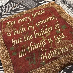 Red and Gold Hanging Decoration w/meaning.